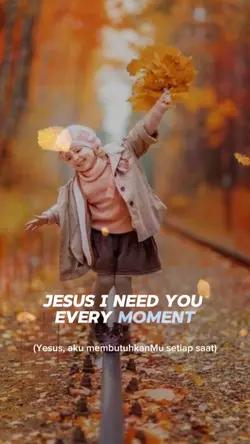 Yesus I need You