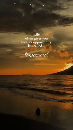 It's called tomorrow