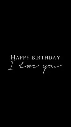 Happy Birthday 🥳 