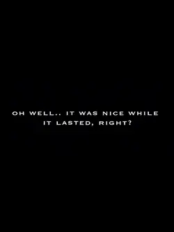 It was nice