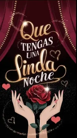 Linda noche!