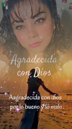 Agradecida con Dios 