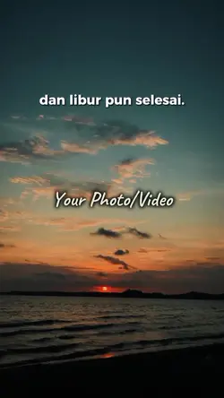 Liburan telah usai