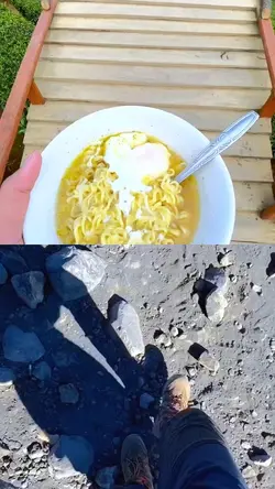 Frame two videos