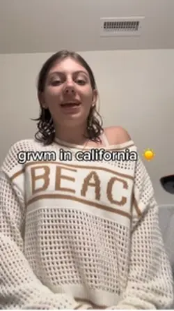 california grwm 🤍