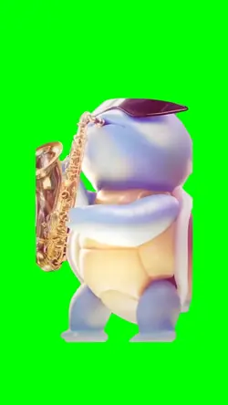 Squirtle Saxophone 