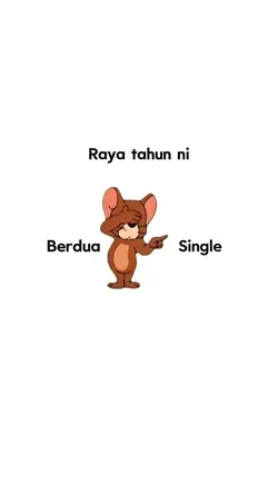 Raya ni single ke