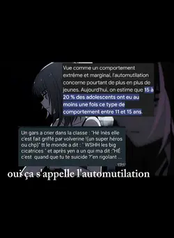 l'automutilation 