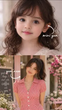 MINI YOU VS YOU NOW 