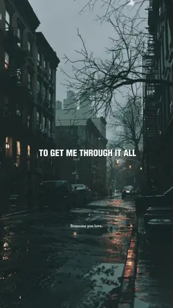 SOMEONE YOU LOVED