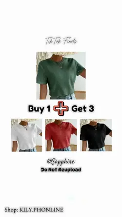 Buy 1 Get 3 Clothes 