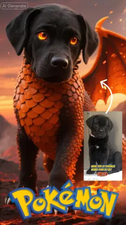 AI Fire Pokemon-Pet