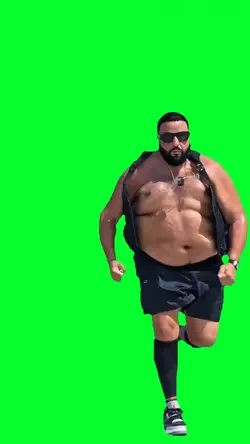dj khaled running