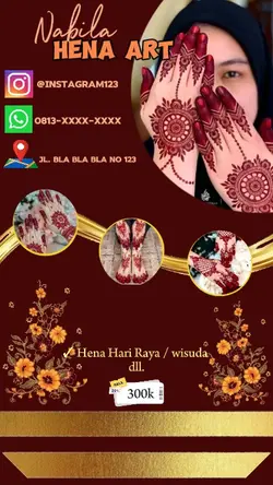 promosi hena art