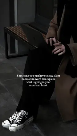 Stay silent