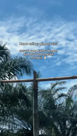 Kamu aslinya gimana