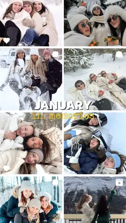 January in memories