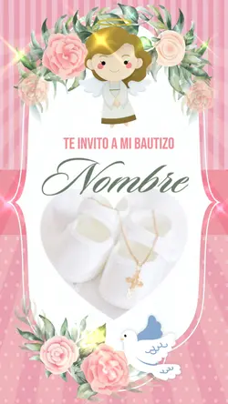 Invitación Bautizo