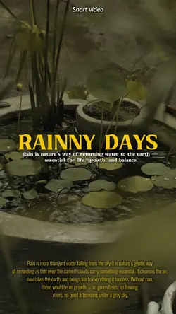Rainny days