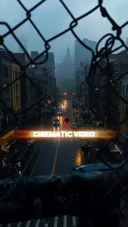 Cinematic video