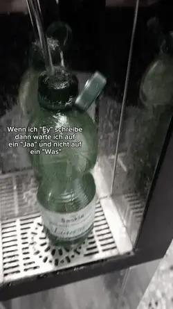 niemals "was" sagen