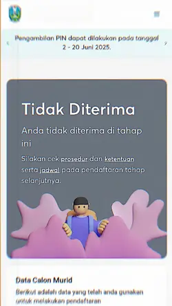 TrendSpmbTidakLulus