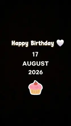 HBD BFF 17 AUG 2026