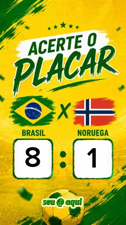 Brasil X Noruega 
