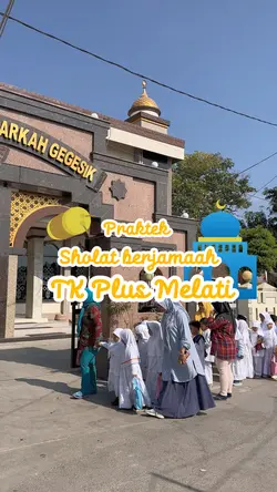 Praktek sholat anak