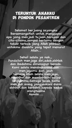 teruntuk Anakku 