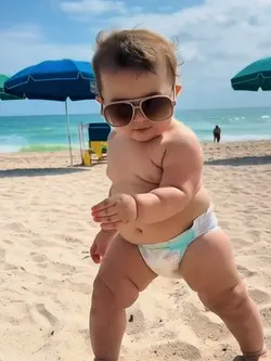 Baby dancing