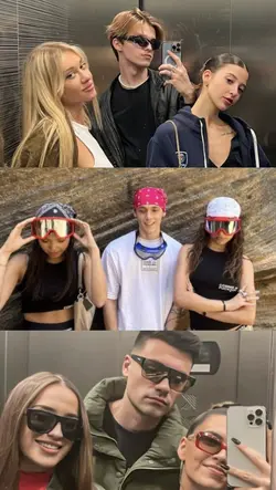2 sister, 1 brother