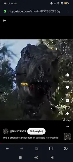 Top 5 strong dino