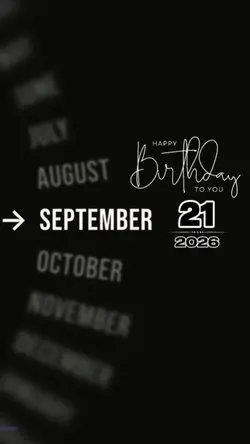 Septmber 21st Brthdy