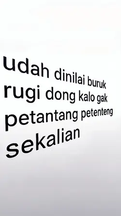 UDAH DINILAI BURUK 