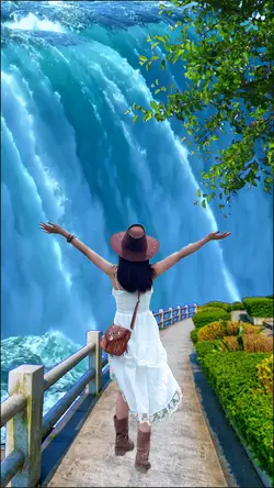 Waterfall view 