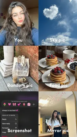 You,sky,random,food