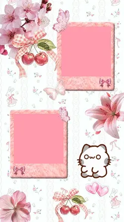 cute pink template 