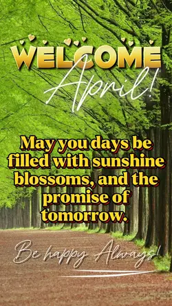 Welcome April