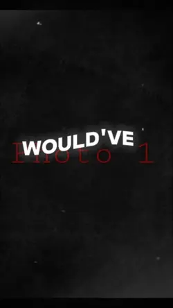 If i would.... 