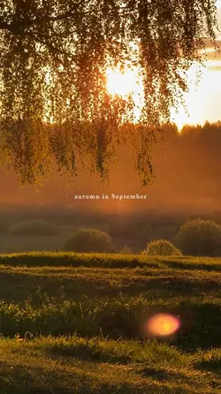 autumn in September