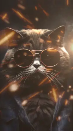 Kucing goyang kepala