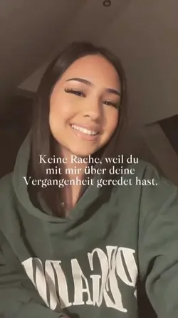 Keine rache weil…
