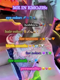 me in emojis!