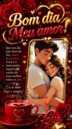 bom dia amor