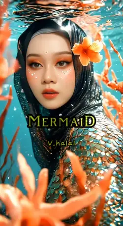 Ai Mermaid Hijab
