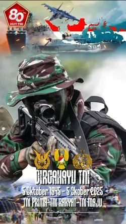 Hut TNI Ke 80 2025