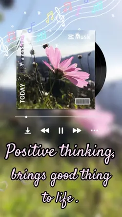 Positive thinking.