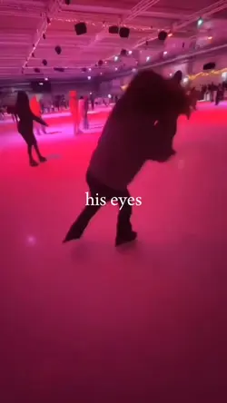 his eyes