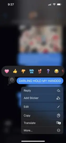 DARLING HOLD MY HAND